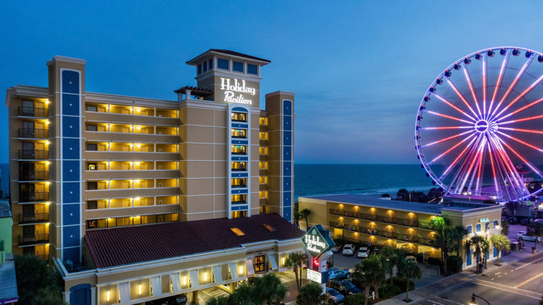 Holiday Pavilion Resort on the Boardwalk Myrtle Beach ...